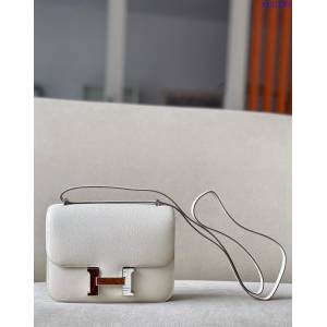 Hermes專櫃經典款空姐包包 愛馬仕Epsom掌紋Constance包 ttd1130