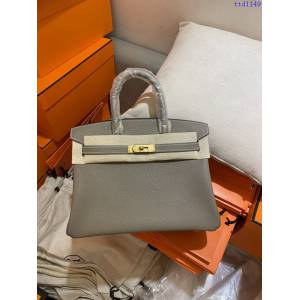 Hermes專櫃經典款Birkin手提女包 愛馬仕epsom皮全手工縫製鉑金包 ttd1149