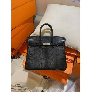 Hermes專櫃經典款Birkin手提女包 愛馬仕進口蜥蜴皮頂級全手工縫製鉑金包 ttd1157