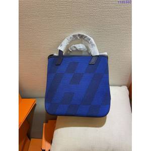 Hermes專櫃經典款手提女包 愛馬仕新款帆布小號CABAS HEN BIAIS 27 ttd1332