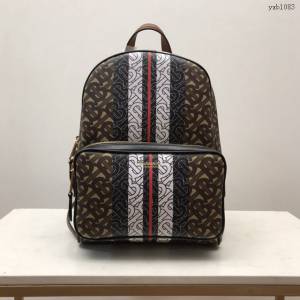 Burberry專櫃新款雙肩包 巴寶莉男女款手提後背包 yxb1083