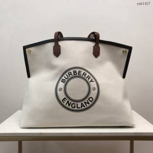 Burberry專櫃新款Society賽爾迪手袋 巴寶莉休閒百搭托特包款購物袋 yxb1417