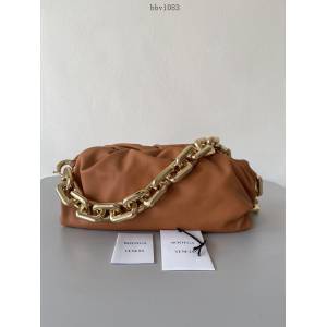 BV專櫃新款The Chain Pouch雲朵包 葆蝶家粗鏈條手提單肩背腋下包 620230 bbv1083