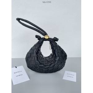 BV專櫃新款手工編織女包 葆蝶家BV金球Turn小號肩背女包 701023 bbv1233