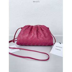 BV專櫃新款羊皮手工編織女包 葆蝶家新品Thepouch王炸款小號雲朵包 bbv1271