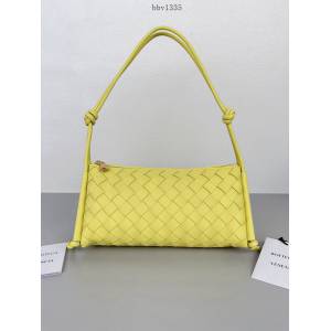 BV專櫃新款手工編織肩背女包 葆蝶家新款腋下包 701025 bbv1335