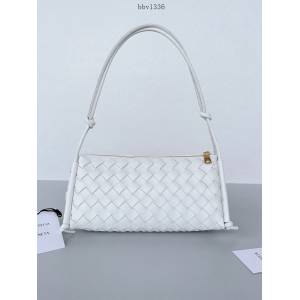 BV專櫃新款手工編織肩背女包 葆蝶家新款腋下包 701025 bbv1336