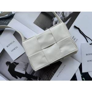 BV專櫃新款手工編織女包 葆蝶家新品迷你肩背斜挎小包 666688 bbv1431