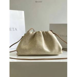 BV專櫃新款手工編織女包 葆蝶家早春2020The Pouch大理石雲朵包 bbv1457