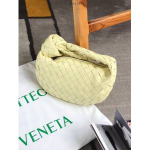 BV專櫃新款Jodie手工編織女包 葆蝶家打結hobo頂級小羊皮手袋 bbv1541