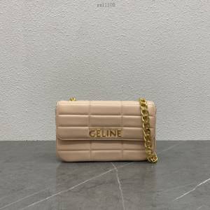 Celine專櫃新款羊皮革鏈條腋下包 賽琳時尚百搭款女包 xxl1108