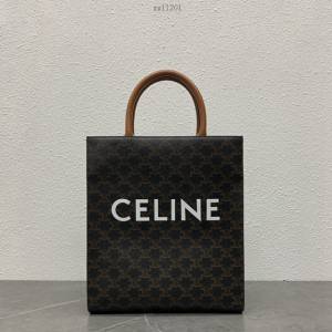 Celine專櫃新款CABAS帆布系列toto包 賽琳手提豎版手拿包 xxl1201