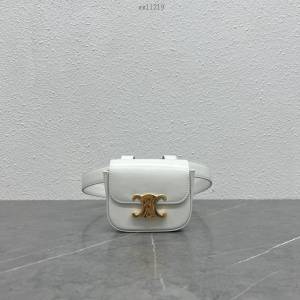 Celine專櫃新款迷你凱旋門腰包 賽琳百搭款男女通用腰包挎包 xxl1219
