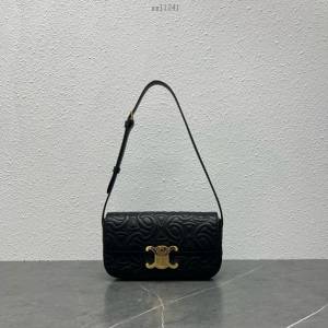 Celine專櫃新款Triomphe凱旋門腋下包 賽琳經典款全皮肩背女包 xxl1241