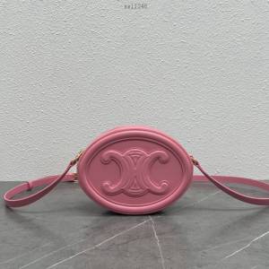 Celine專櫃新品月餅包 賽琳mini全皮女款小挎包 xxl1246