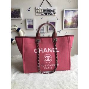 CHANEL女包 66941# 大號沙灘牛仔帆布包 度假系列經典購物袋 香奈兒大號媽咪包 春夏竹藤帆布包 djc1022