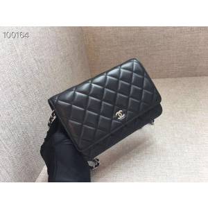 CHANEL女包 WOC系列 專櫃同步 香奈兒斜挎小包 經典百搭款chanel鏈條包 djc1410