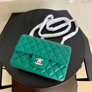 CHANEL女包 原單品質 CF 1116羊皮 Mini小號 平紋小羊皮菱格 香奈兒單肩包 手提肩背斜挎包 djc1438