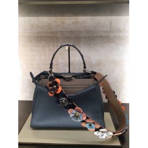 FENDI专柜精品包包 芬迪PEEKABOO手袋 5290M Fendi羅馬牛皮女包 全手工縫 fdzg2273