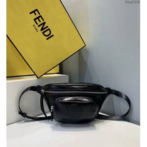 FENDI专柜精品包包 2370克 芬迪全皮腰包 Fendi男女款胸包腰包挎包 fdzg2308