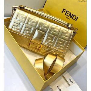 FENDI专柜精品包包 0135 芬迪baguette手提肩背包 Fendi綿羊皮女包 fdzg2356