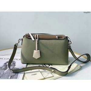 FENDI精品小牛皮女包 芬迪BY THE WAY拉鏈開合波士頓雙手挽手提包 8BN253 fdzg2553