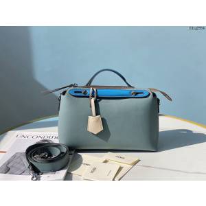 FENDI精品小牛皮女包 芬迪BY THE WAY拉鏈開合波士頓雙手挽手提包 8BN253 fdzg2554