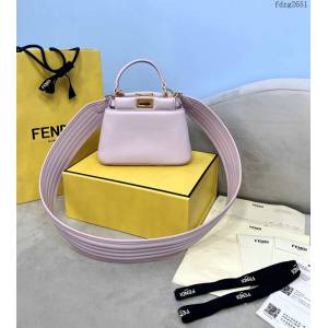 FENDI專櫃精品女包 芬迪Fendi頂級原單PEEKABOO ICONIC XS手袋 fdzg2651