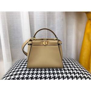 FENDI專櫃精品PEEKABOO包包 Fendi芬迪PEEKABOO小牛皮手提女包 fdzg2680