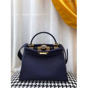 FENDI專櫃精品PEEKABOO包包 Fendi芬迪PEEKABOO小牛皮手提女包 fdzg2682