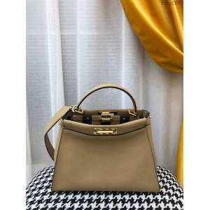 FENDI專櫃精品PEEKABOO包包 Fendi芬迪PEEKABOO小牛皮手提女包 fdzg2683