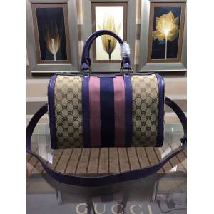 Gucci高仿專櫃女包 247205 古馳專櫃新款枕頭包 Gucci中號波士頓包  gqy1848