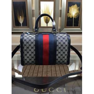 Gucci高仿專櫃女包 247205 古馳商務休閒gucci包包 古琦女士手提單肩包 gucci旅行袋  gqy3074