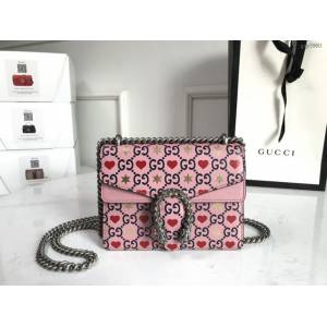 Gucci經典款女包 421970 古馳Gucci Dionysus情人節限量款 Gucci單肩斜挎女包  gqy3960