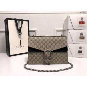 Gucci經典款女包 403348 古馳升級版Dionysus酒神包 Gucci鏈條肩背斜挎女包  gqy3967
