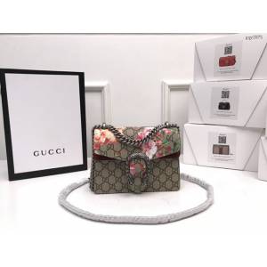 Gucci經典款女包 421970 古馳Dionysus 經典酒神包 Gucci小號單肩鏈條包  gqy3975