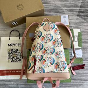 Gucci專櫃2022新款女士雙肩包 古馳The North Face x Gucci聯名系列背包650288 gqy4281