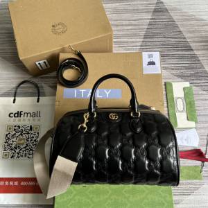 Gucci官網新款壓花G全皮肩背女包 古馳GG絎縫皮革手提包702242 gqy4633