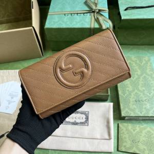 gucci專櫃新款原廠皮錢夾 古馳Gucci Blondie系列長款錢包 jcp1166