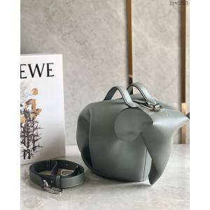 Loewe專櫃款羅意威走秀款大大大象包棕色全皮手拎單肩斜挎女包 10167 lyw1253