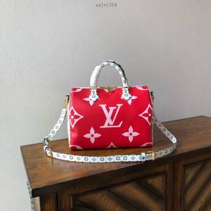 路易威登LV女包 LV經典Speedy Bandoulière手袋 M44573 趣味印花30手袋 xxlv1354