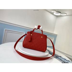 路易威登LV女包 LV壓花牛皮手提肩背女包 M41194 MONTAIGNE BB手袋 xxlv1391