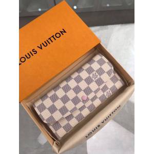 路易威登LV錢包 N41625 LV白格翻蓋錢夾 LV經典款女士長錢包 xxlv1681