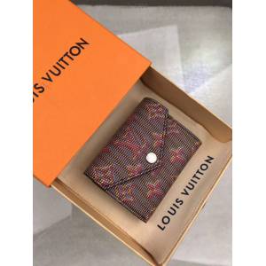 路易威登LV錢包 M68673紅花 2019秋冬新款 Zoé錢夾 LV女款零錢卡包 xxlv1890