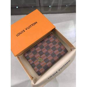 路易威登LV護照夾 N64412紅格 2019秋冬新款護照夾 LV護照封套 xxlv1902