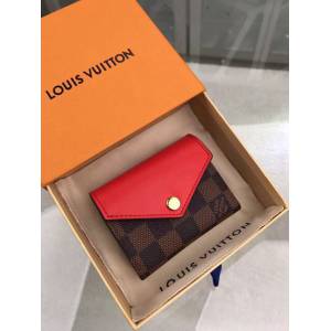 路易威登LV錢包 N60166 Zoé錢夾 LV女士短夾零錢包 xxlv2540