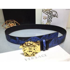 VERSVE男士皮帶 範思哲高端小牛皮腰帶 梅杜薩扣  jjp1087