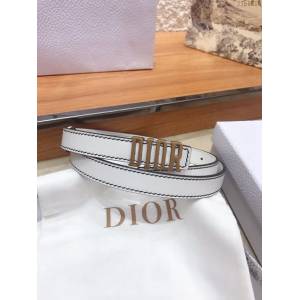 Dior專櫃新款女士腰帶 迪奧經典復古小字母牛皮腰帶  jjp1216