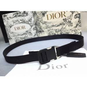 Dior專櫃新款女士腰帶 迪奧啞光粒面牛皮腰帶  jjp1598