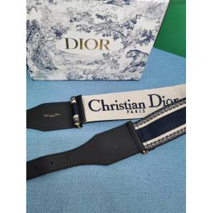 Dior專櫃新款女士腰帶 迪奧馬鞍線條腰帶  jjp1600